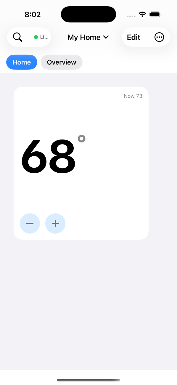 Thermostat control